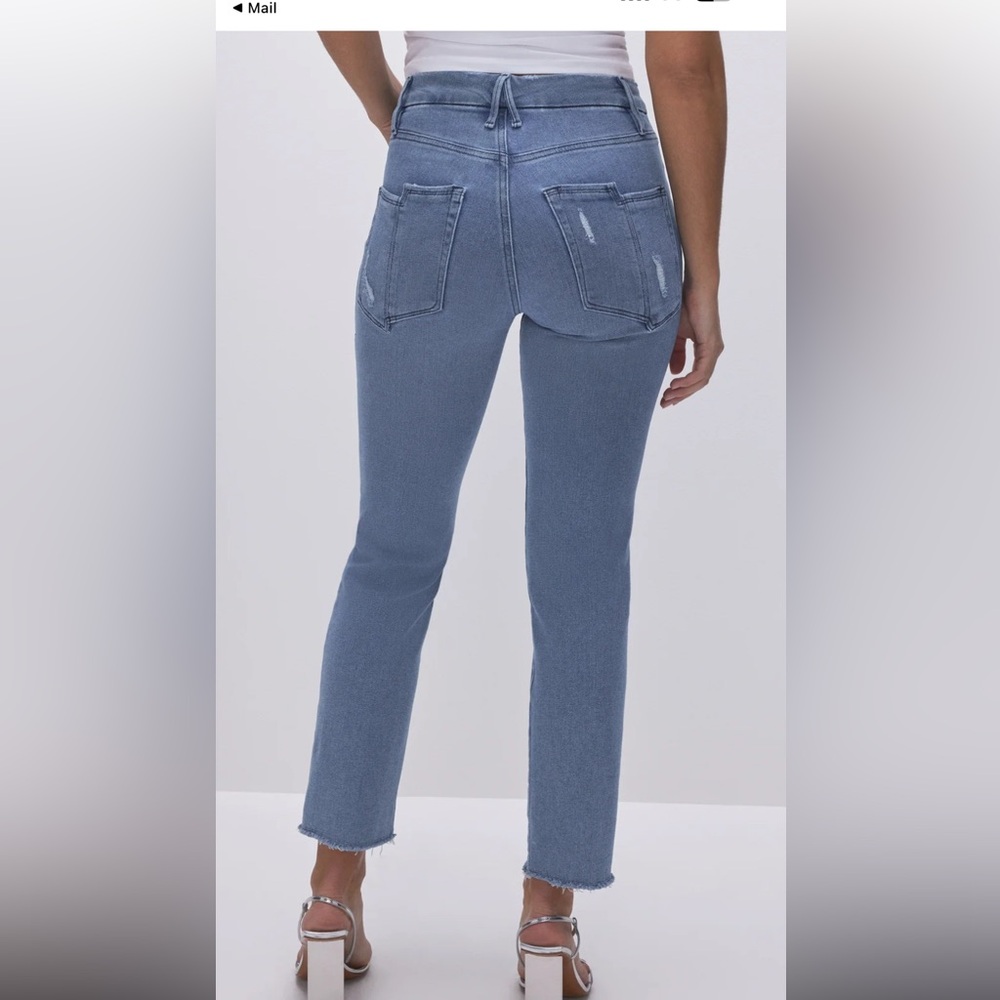 GOOD AMERICAN - Good Legs- Classic Blue Women's Jeans - Picture 2 of 16